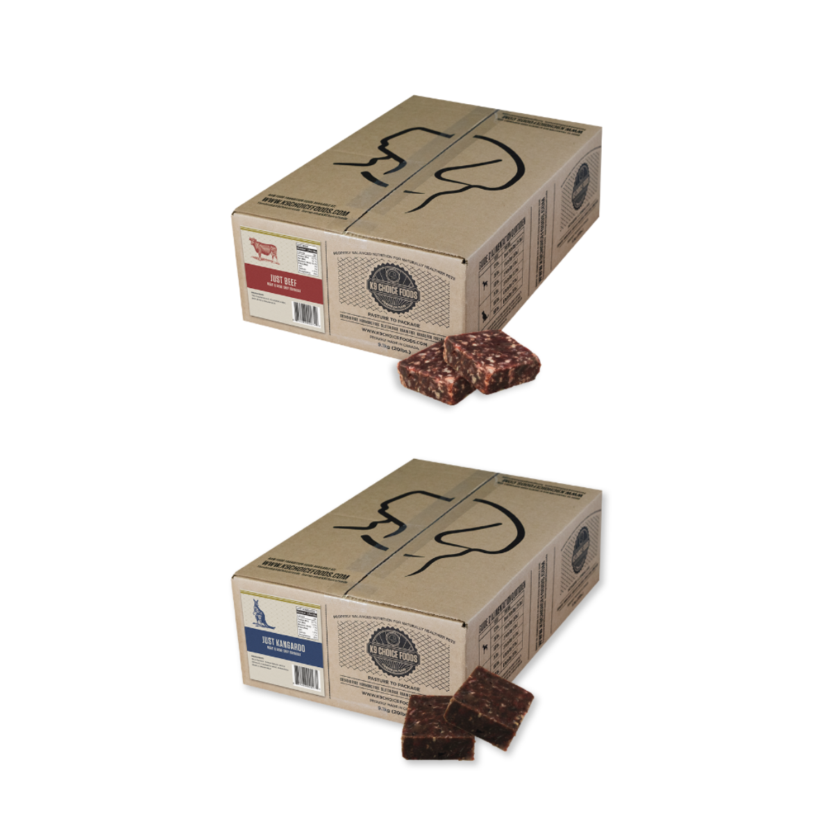 K9 Choice - Just Meat Box - Raw Dog Food