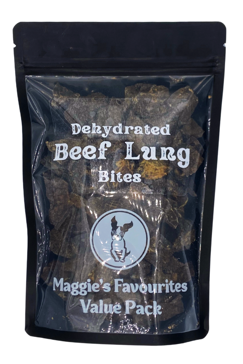 Maggie's Favourites - Dehydrated Beef Lung Bites - Value Pack
