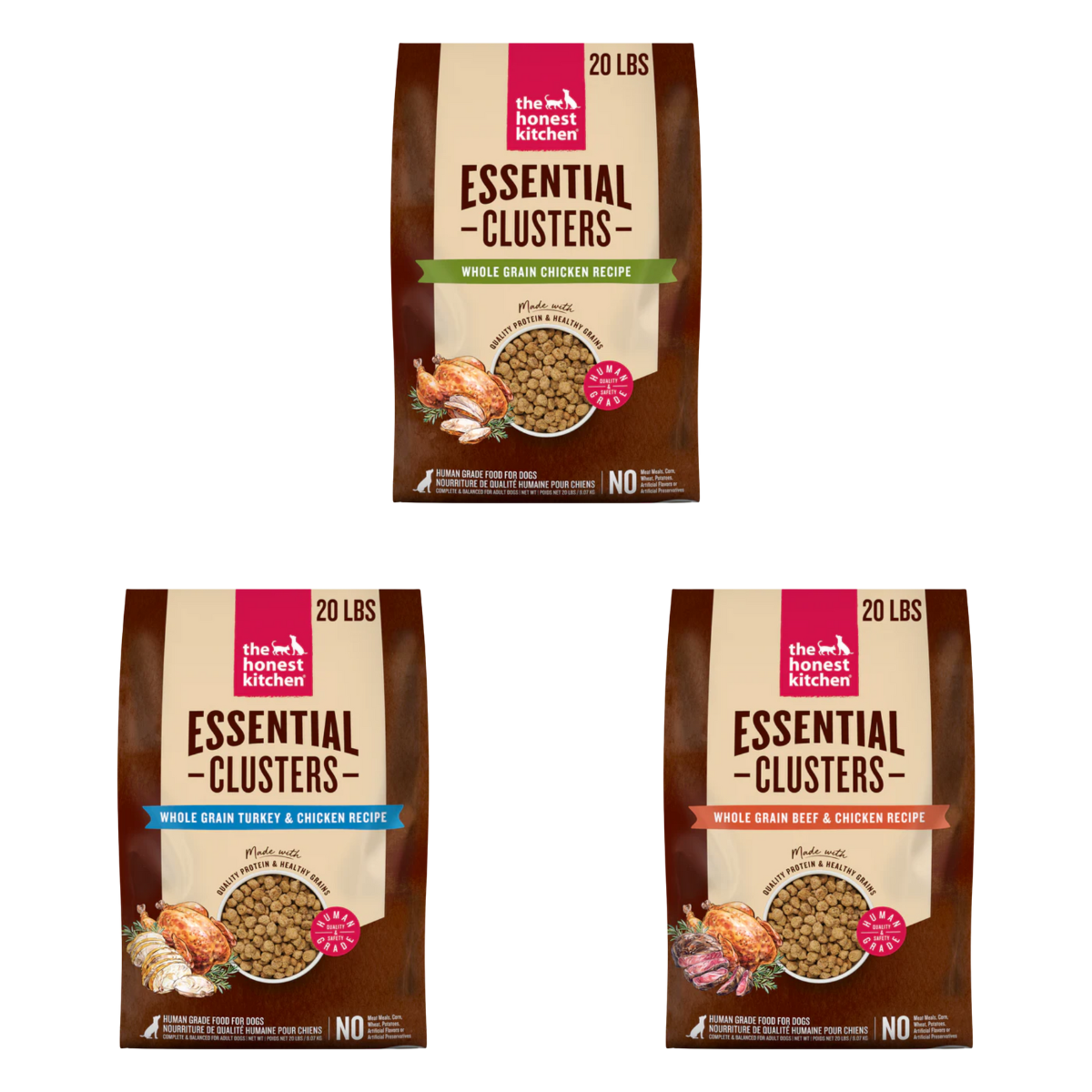 The Honest Kitchen - Essential Clusters - Dry Dog Food