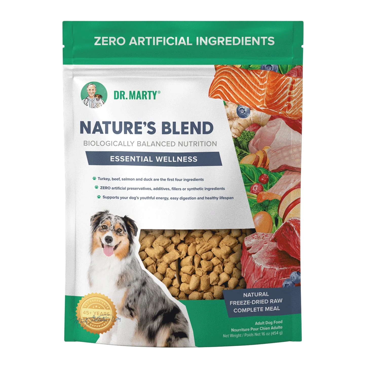 Dr. Marty's - Natures Blend Original Freeze Dried Raw - Dog Food