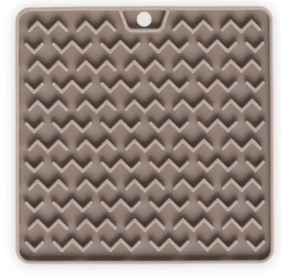 Messy Mutts - Messy Cats Interactive Feeder Mat (Grey)