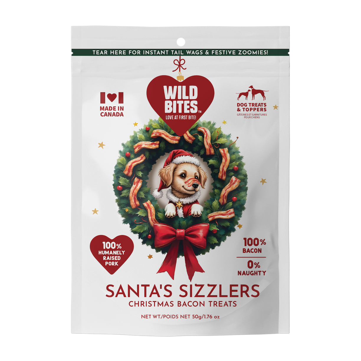 Wild Bites - Santa's Sizzlers - 50g