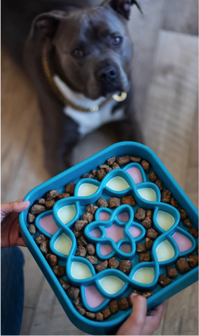 Messy Mutts - Interactive Square Dog Slow Feeder