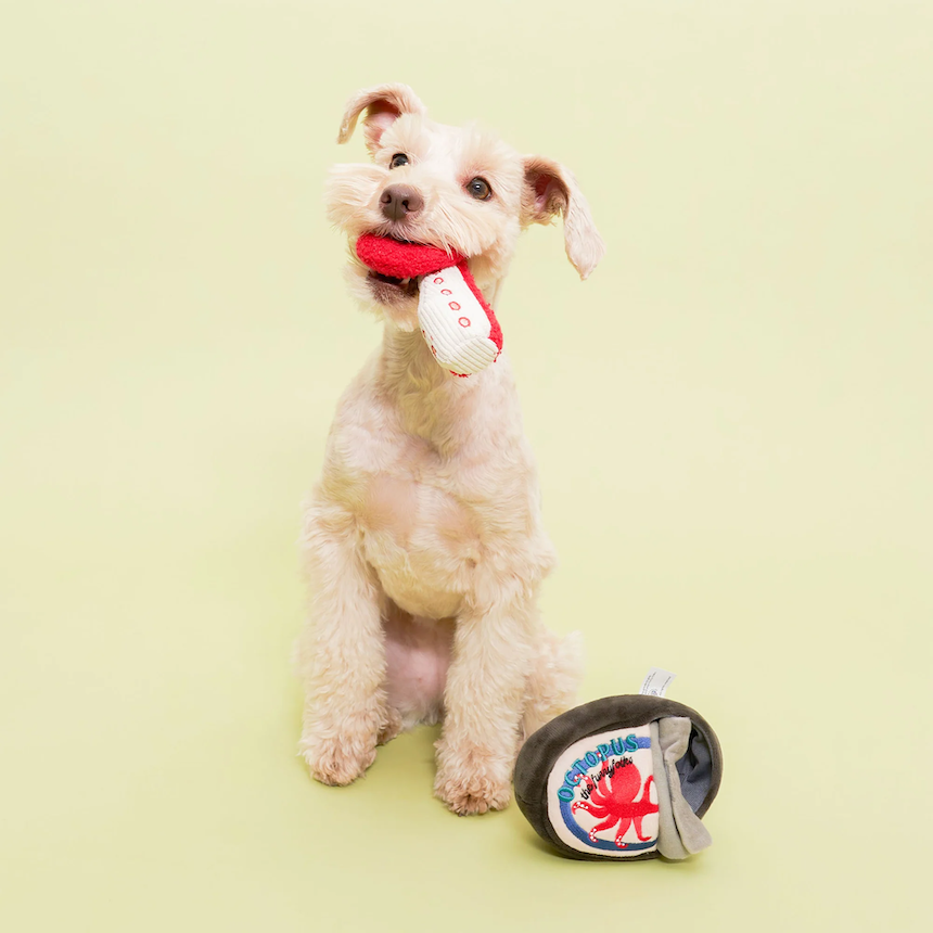 The Furryfolks - Tinned Octopus Nosework Toy