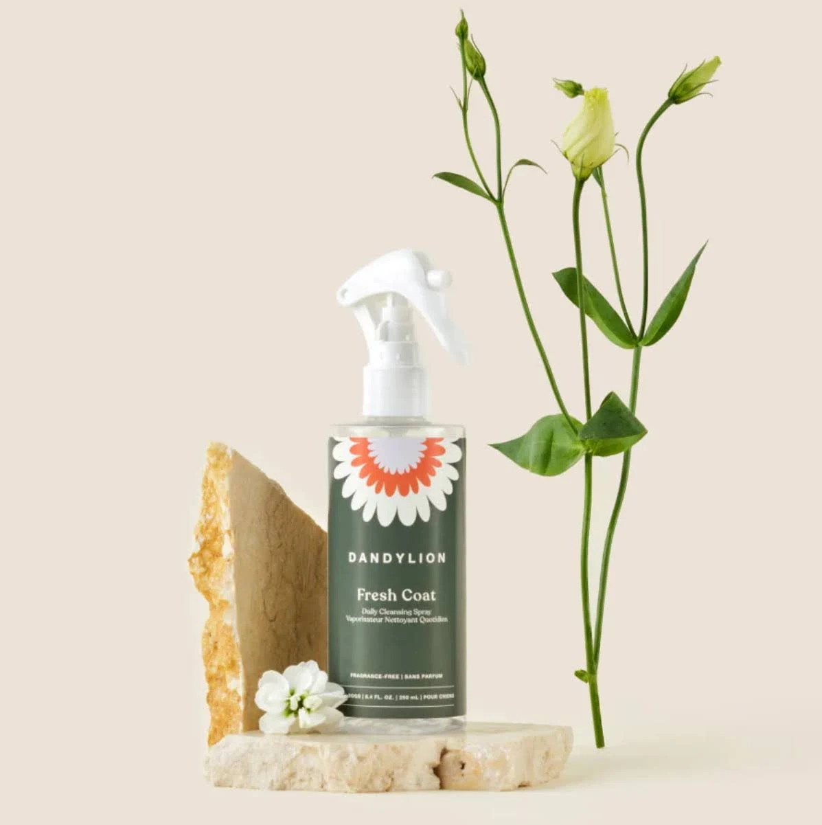 Dandylion - Fresh Coat Daily Cleansing Spray - Waterless No-Rinse Shampoo