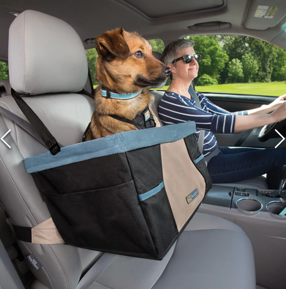Kurgo - Rover Booster Seat - Black/Blue