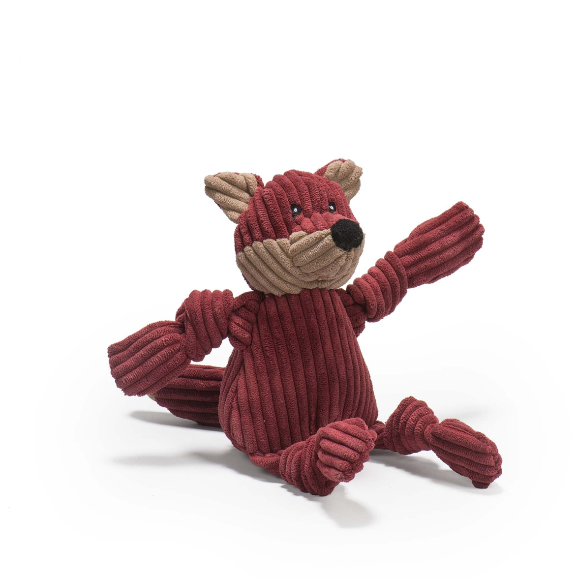 HuggleHounds - Sly Fox Knottie Plush Dog Toy