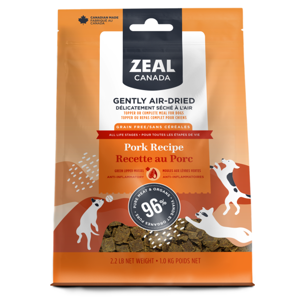 Zeal - Gently Air-Dried - Grain Free - Dog Food