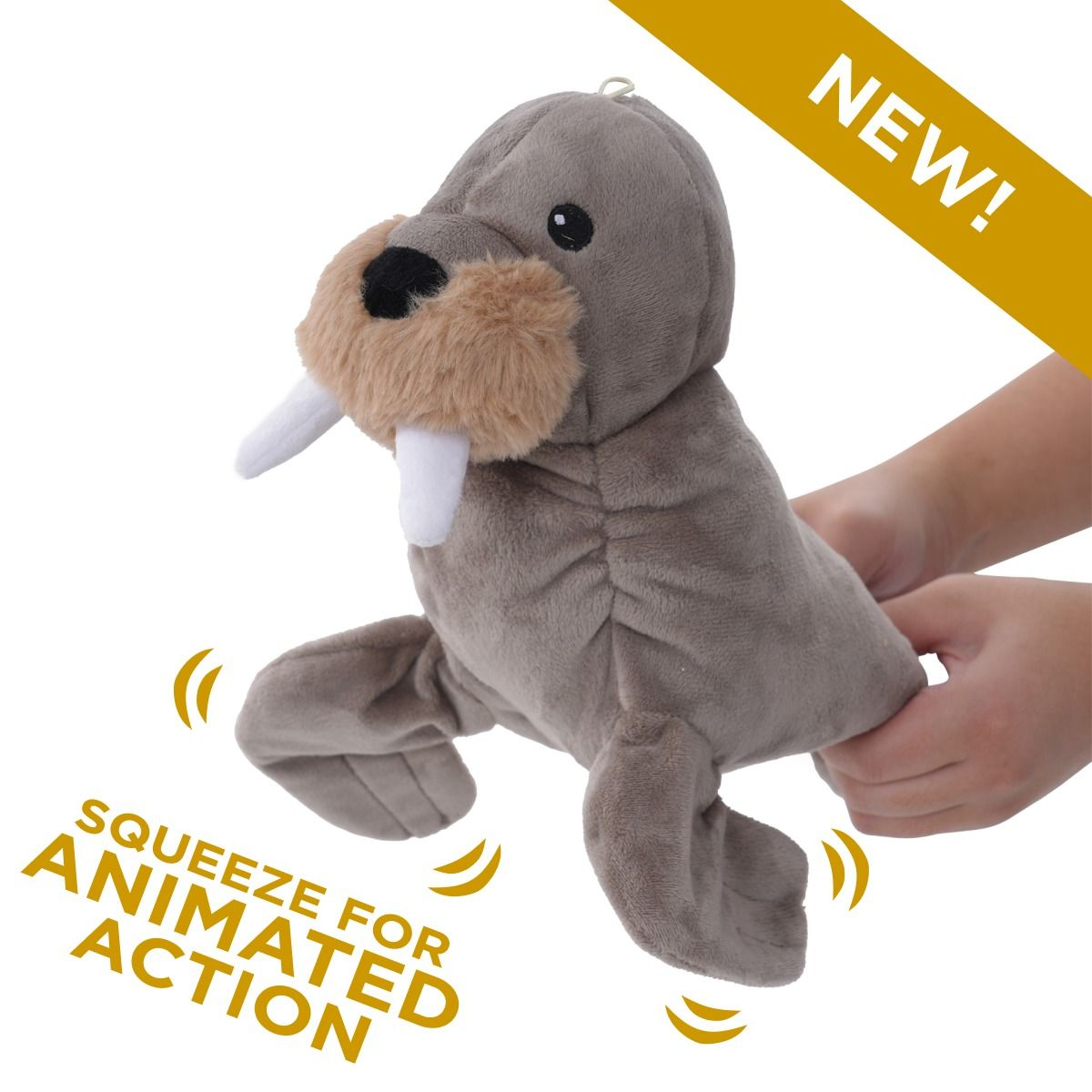 Tall Tails - Animated Walrus Dog Toy