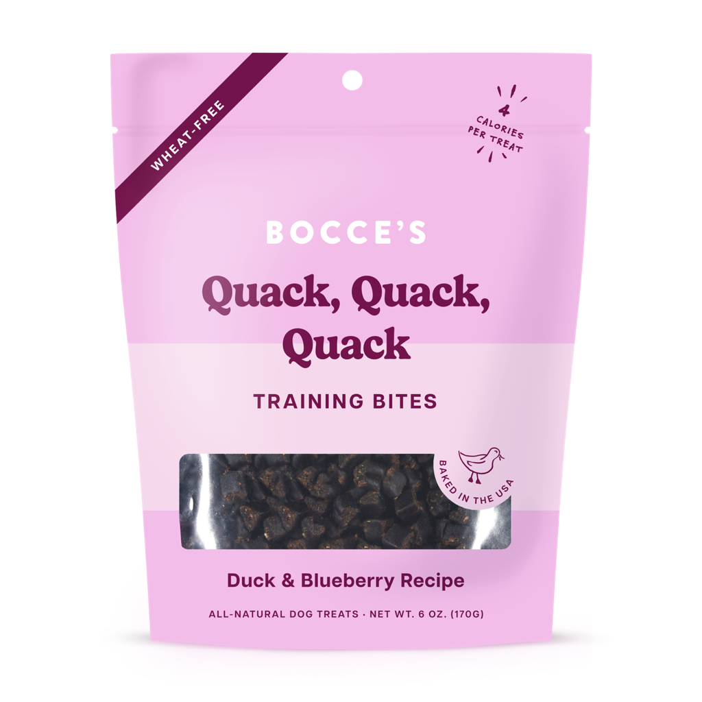Bocce's Bakery - Quack, Quack, Quack Training Bites - 6oz