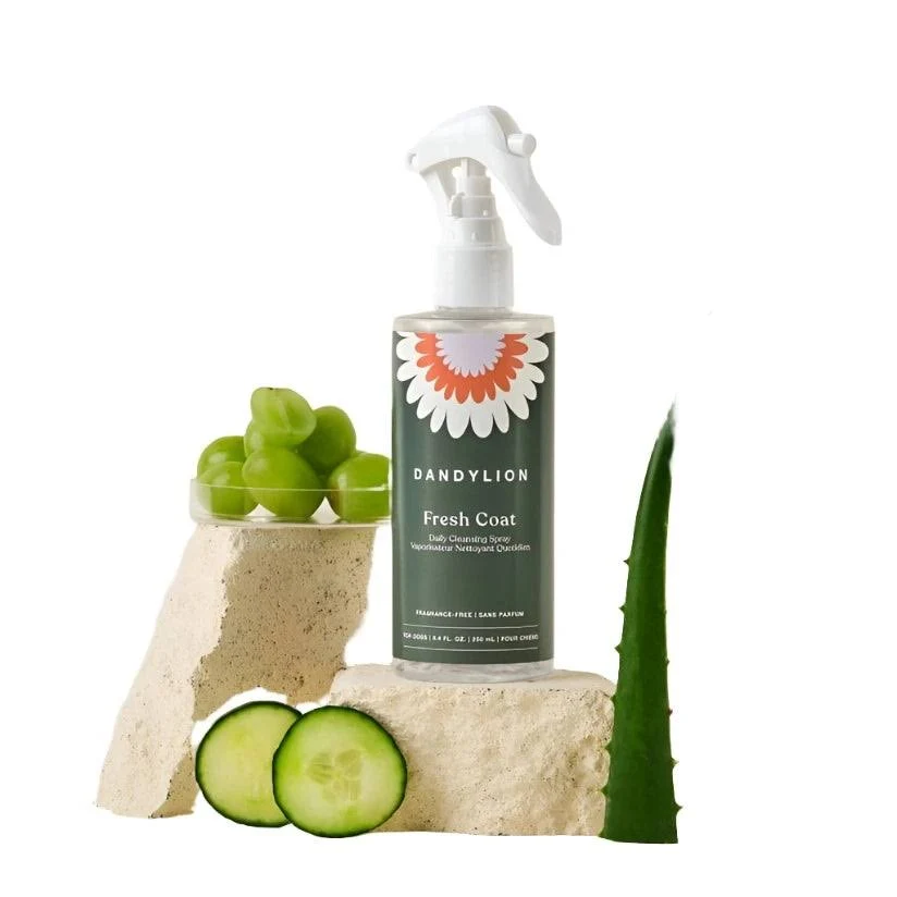 Dandylion - Fresh Coat Daily Cleansing Spray - Waterless No-Rinse Shampoo