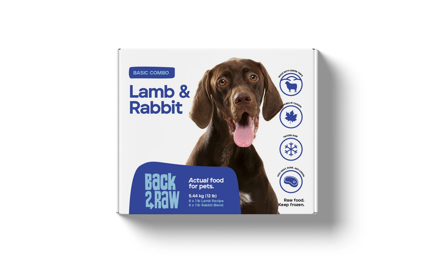 Back2Raw - Basic Meal - Raw Dog Food