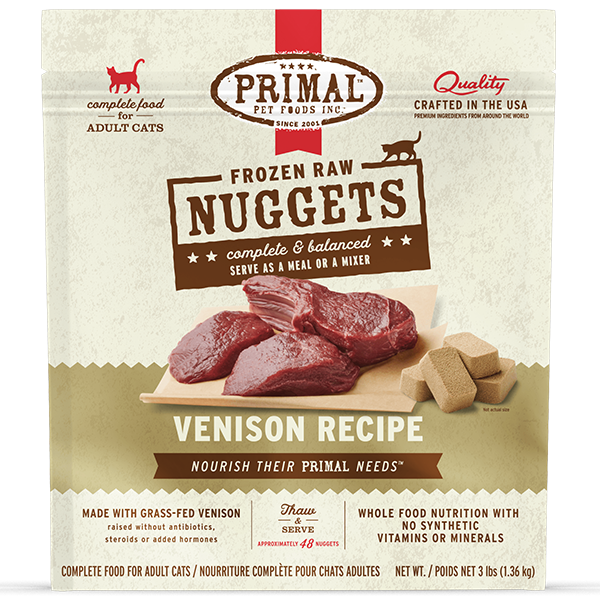 Primal - Cat Raw Frozen Nuggets (3 lb)