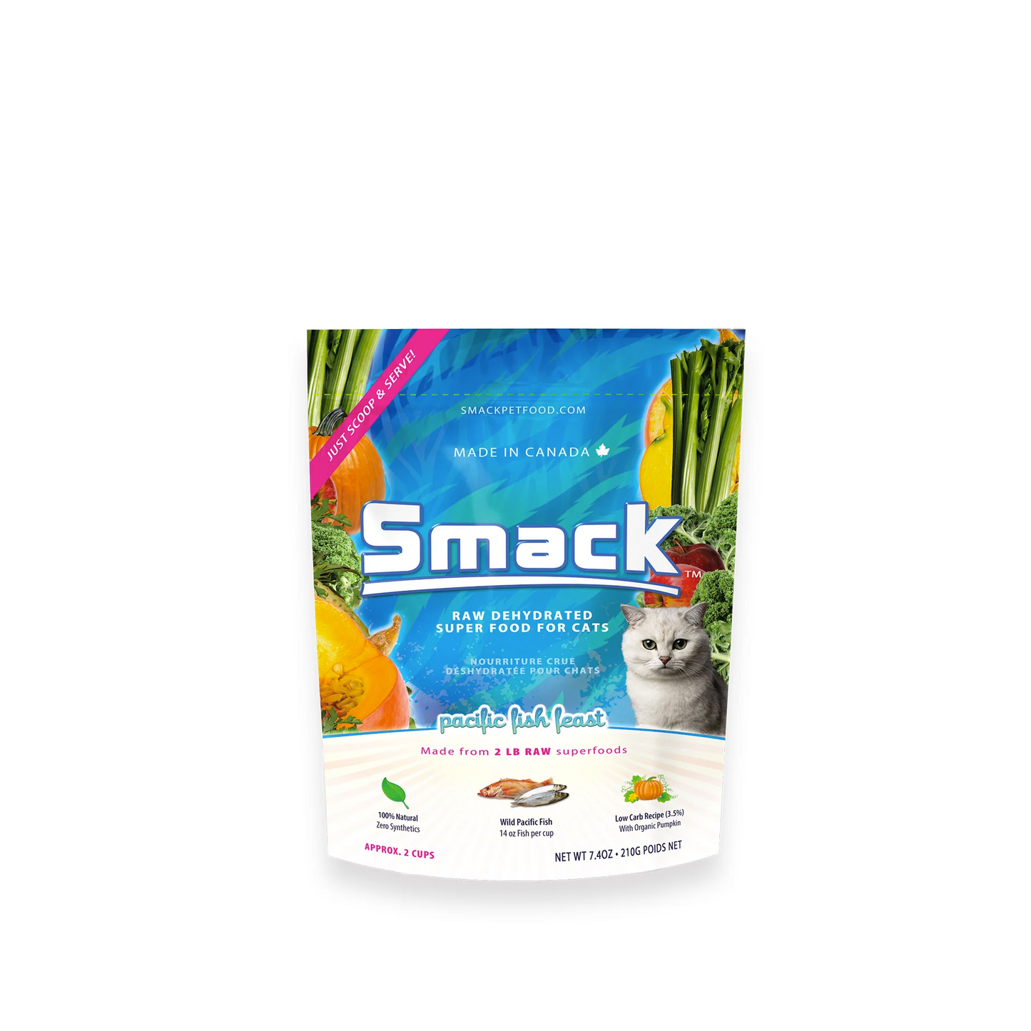 Smack - Dehydrated Raw Cat Food