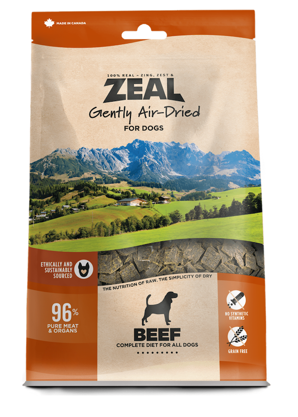Zeal - Gently Air-Dried - Grain Free - Dog Food