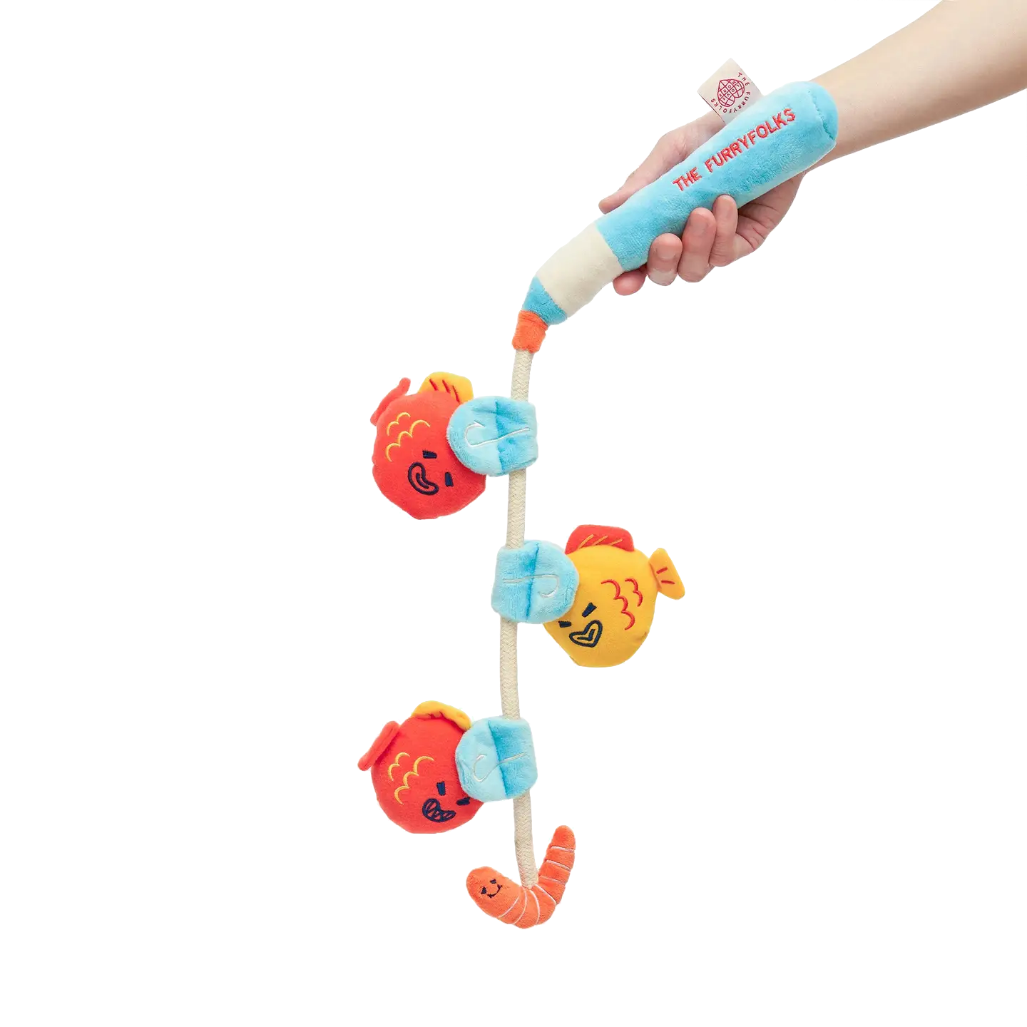 The Furryfolk - Fishing Rod Nose Work Toy