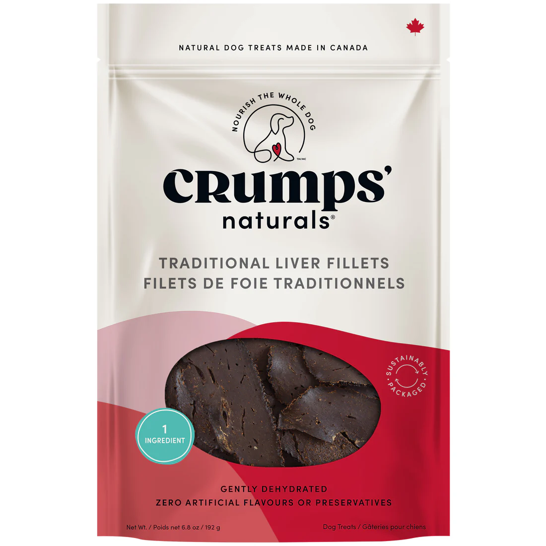 Crumps - Traditional Beef Liver Fillets Dog Treats