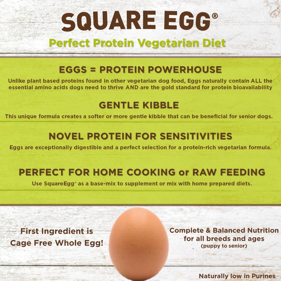 SquarePet - Dry Dog Food - Square Egg