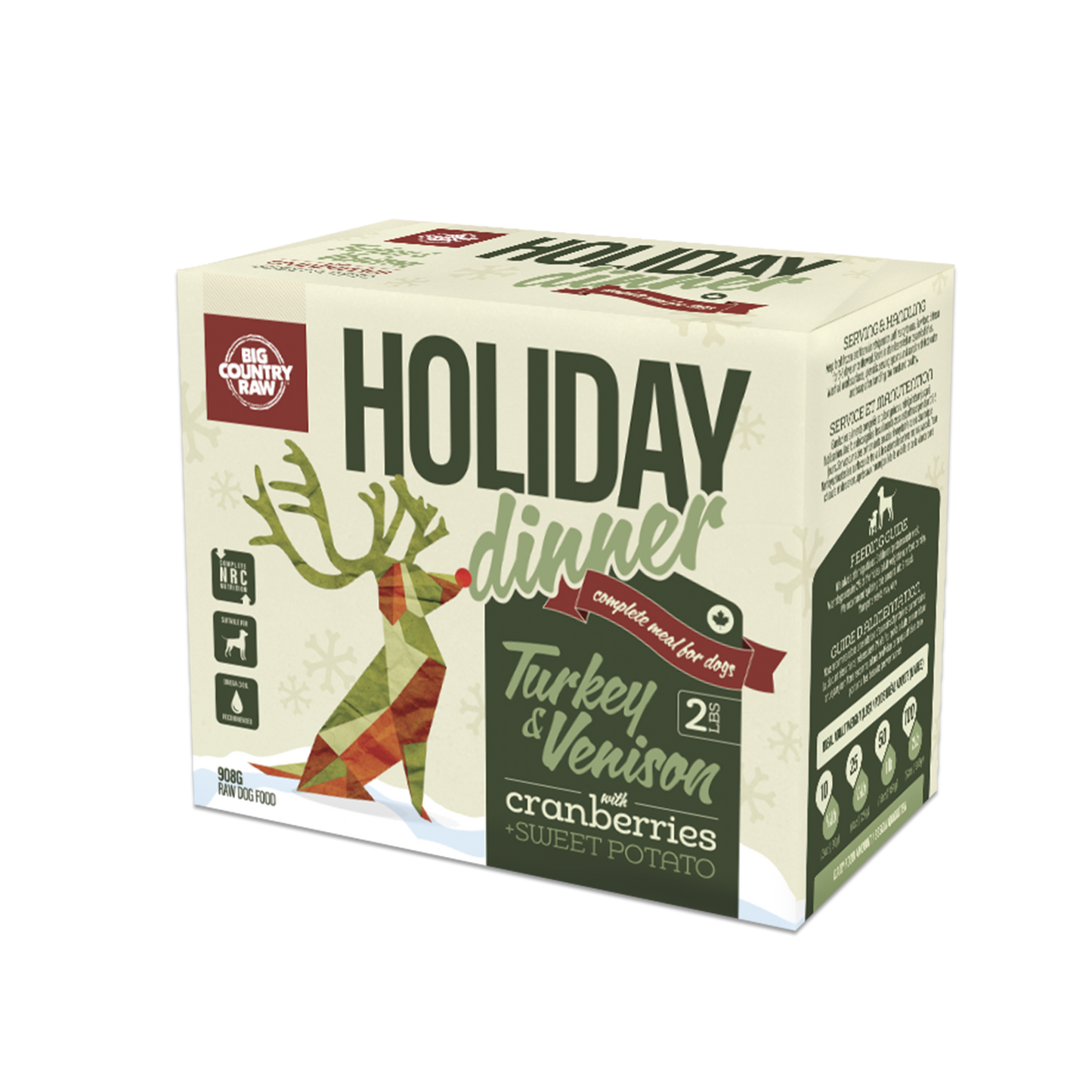 Big Country Raw - Holiday Dinner (Turkey & Venison)