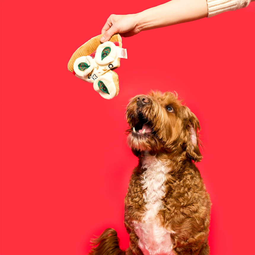 The Furryfolks - Pizza Nosework Toy