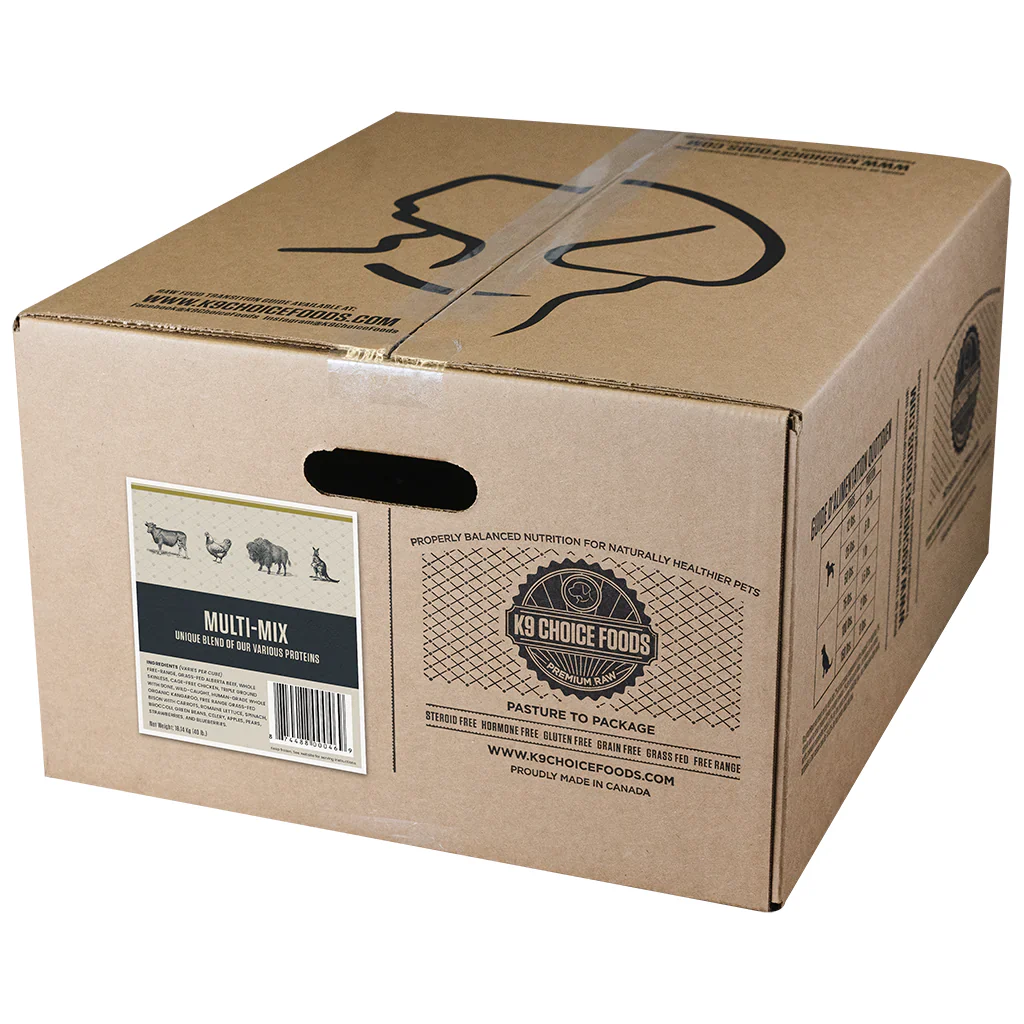 K9 Choice - Complete Cuisine Multi Mix Box - Raw Dog Food