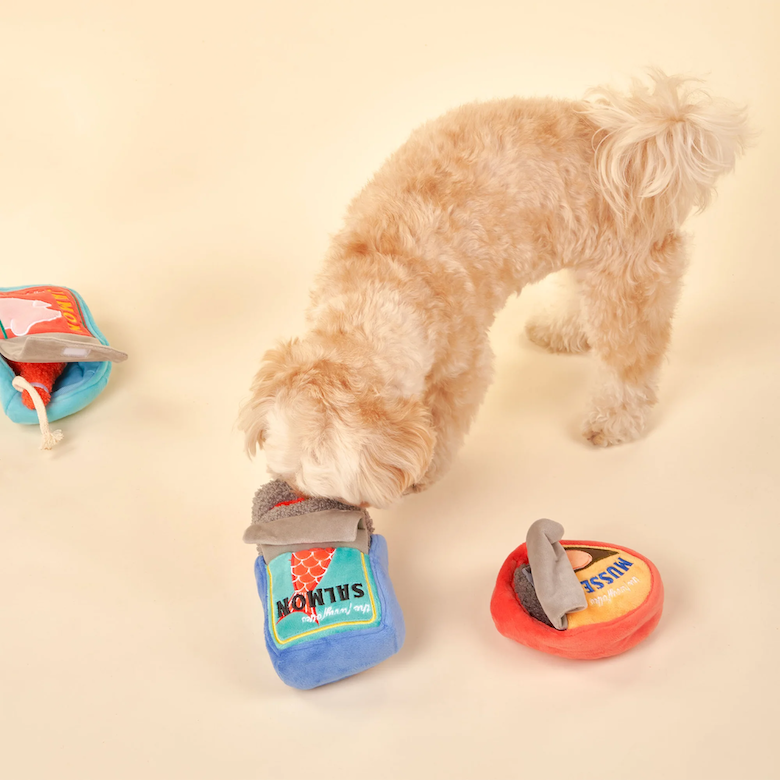 The Furryfolks - Tinned Mussel Nosework Toy