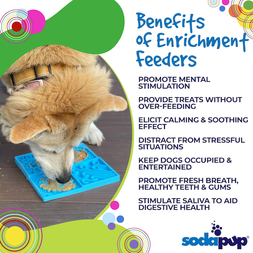 SodaPup - Sky Design Enrichment Lick Mat