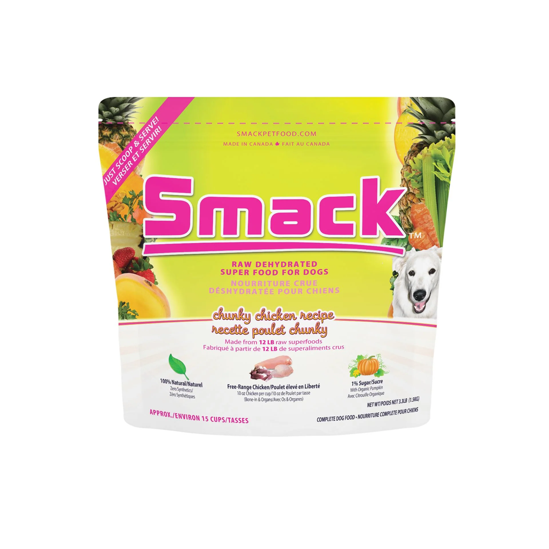 Smack - Dehydrated Raw Dog Food