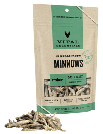 Vital Essentials - Freeze-Dried Dog Treats - Minnows
