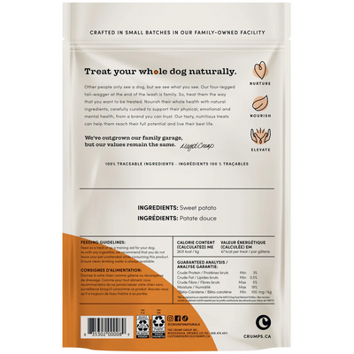 Crumps - Sweet Potato Chews Dog Treats