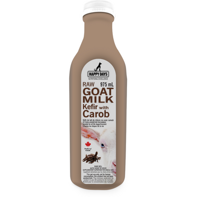 Happy Days Dairy - Raw Goat Milk Kefir Carob