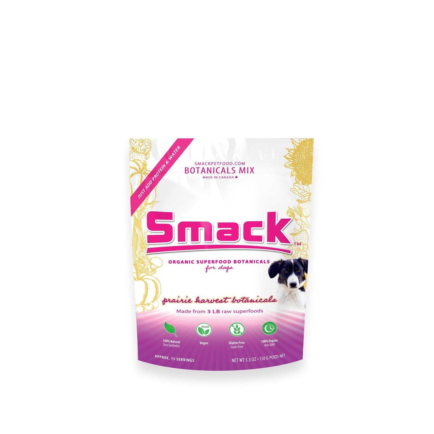 Smack - Organic Superfood Botanicals Dog Food