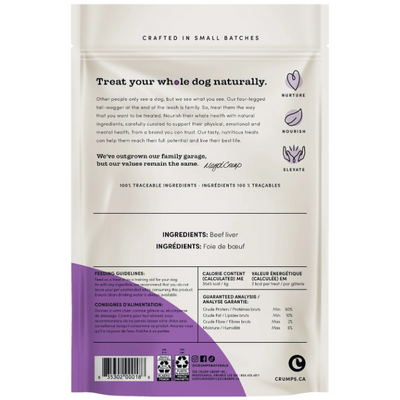 Crumps - Beef Liver Bites Dog Treats