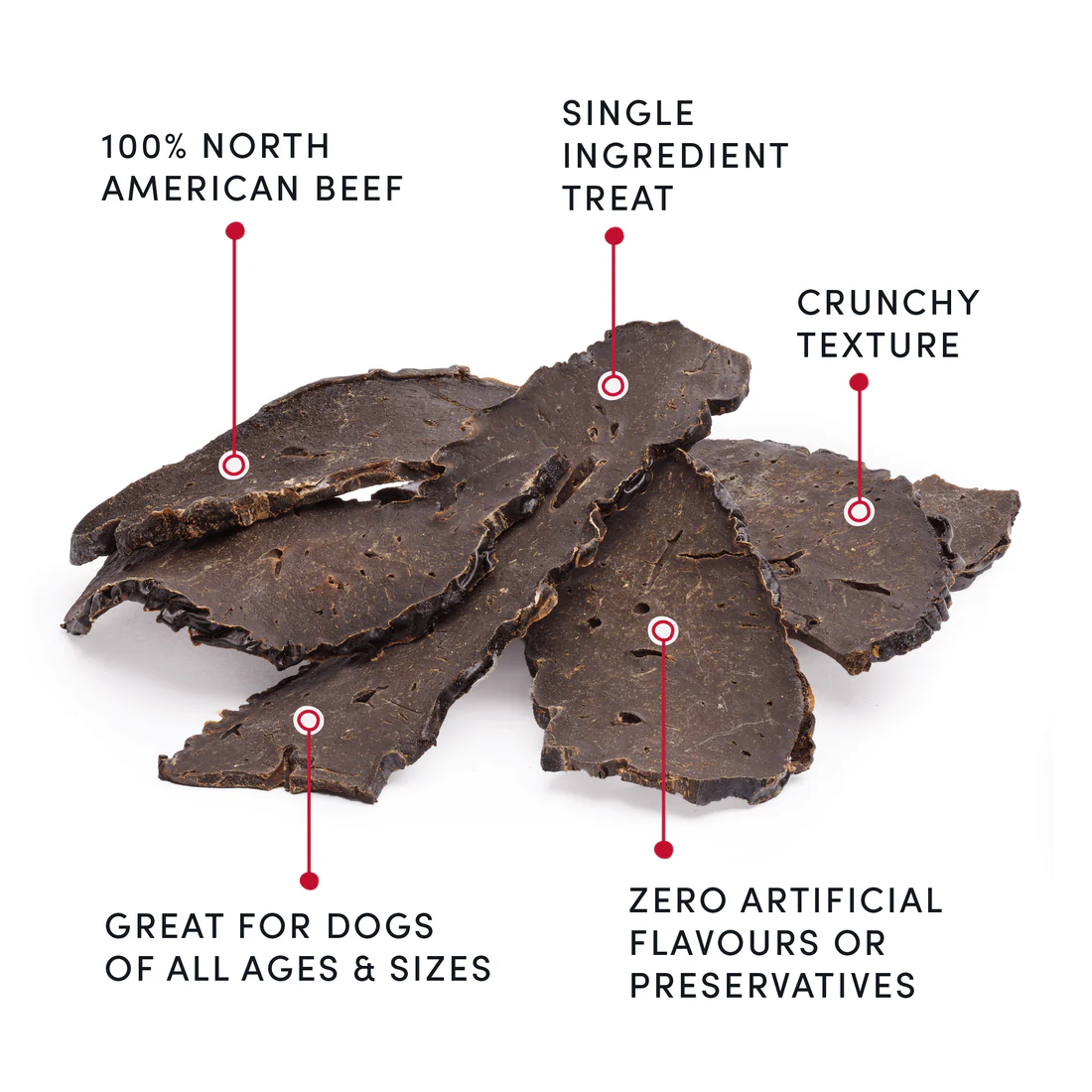 Crumps - Traditional Beef Liver Fillets Dog Treats