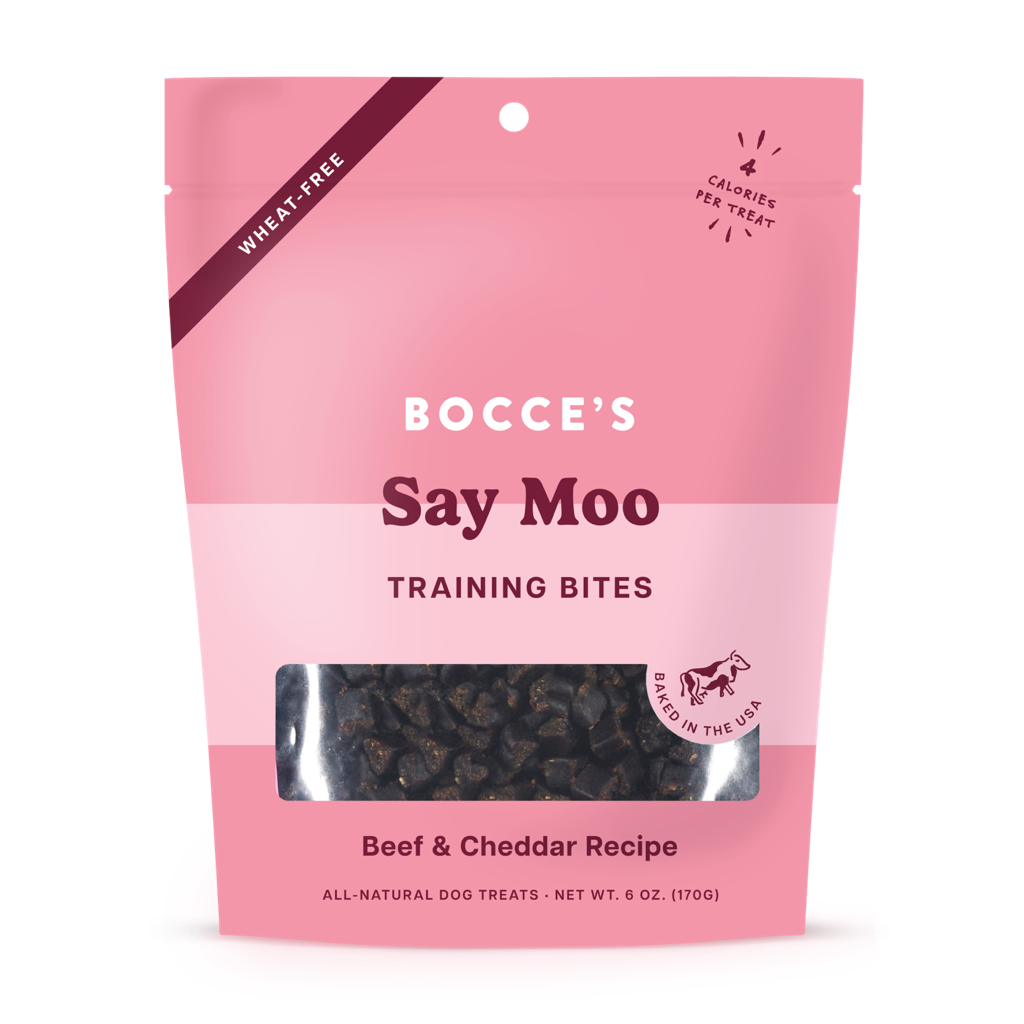 Bocce's Bakery - Say Moo Training Bites - 6oz