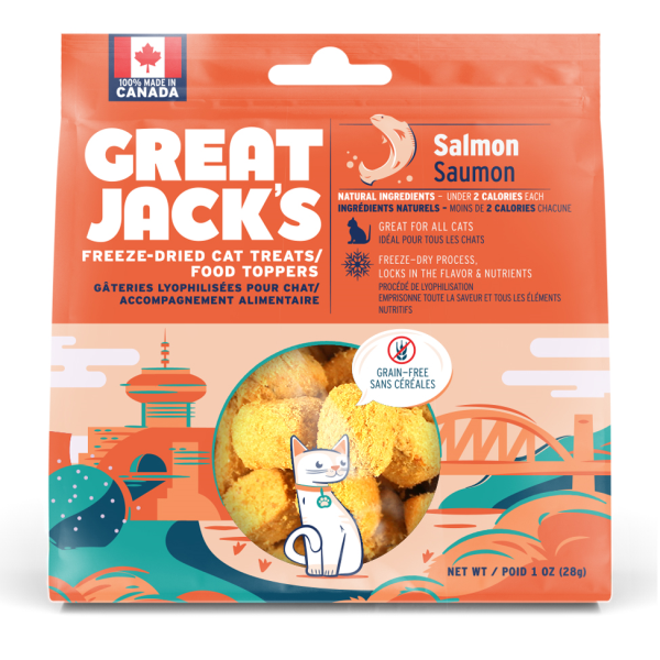 Great Jack's - Freeze Dried Cat treats