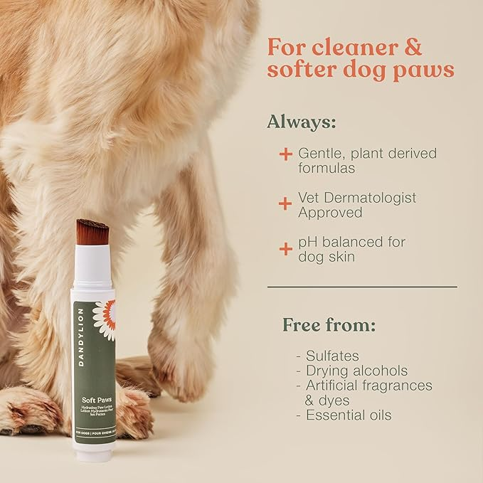 Dandylion - Soft Paws Hydrating Paw Lotion