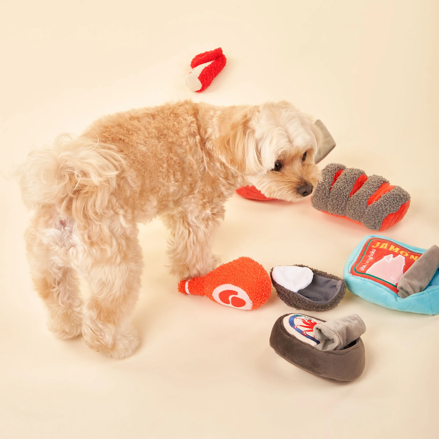 The Furryfolks - Tinned Octopus Nosework Toy