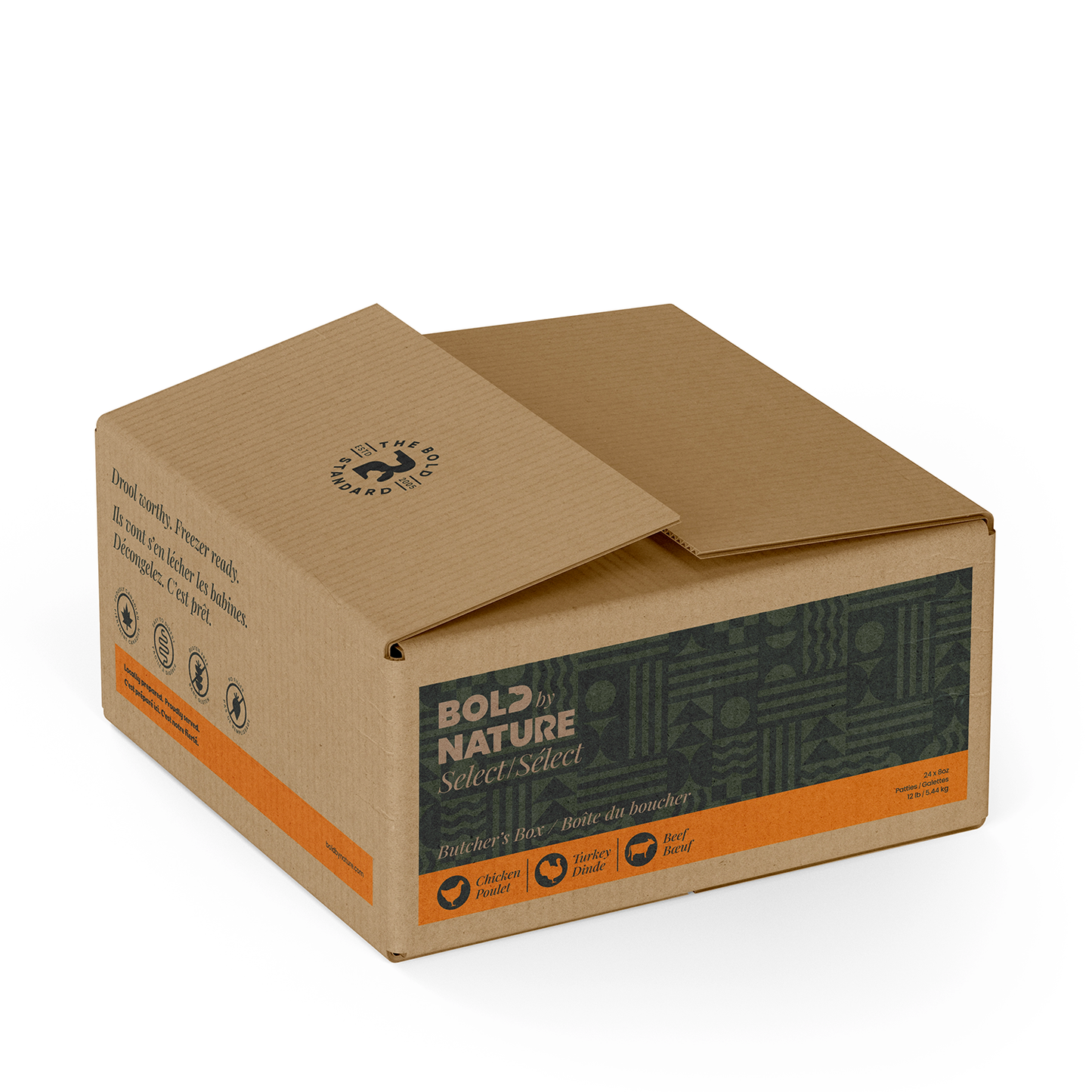 Bold by Nature - Select Dog - Raw Dog Food