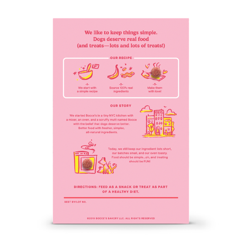 Bocce's Bakery - Bacon & Banana Crispies - 10oz