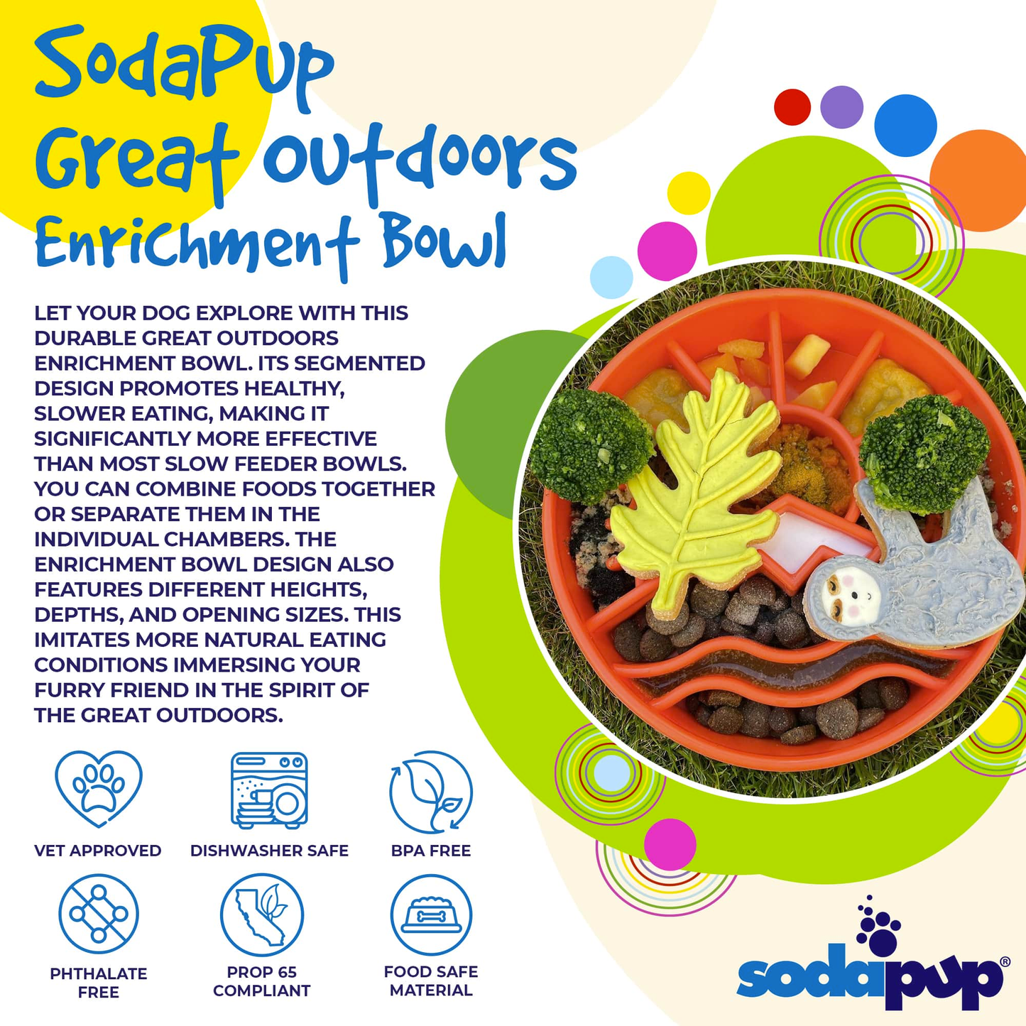 SodaPup - Great Outdoors Slow Feeder