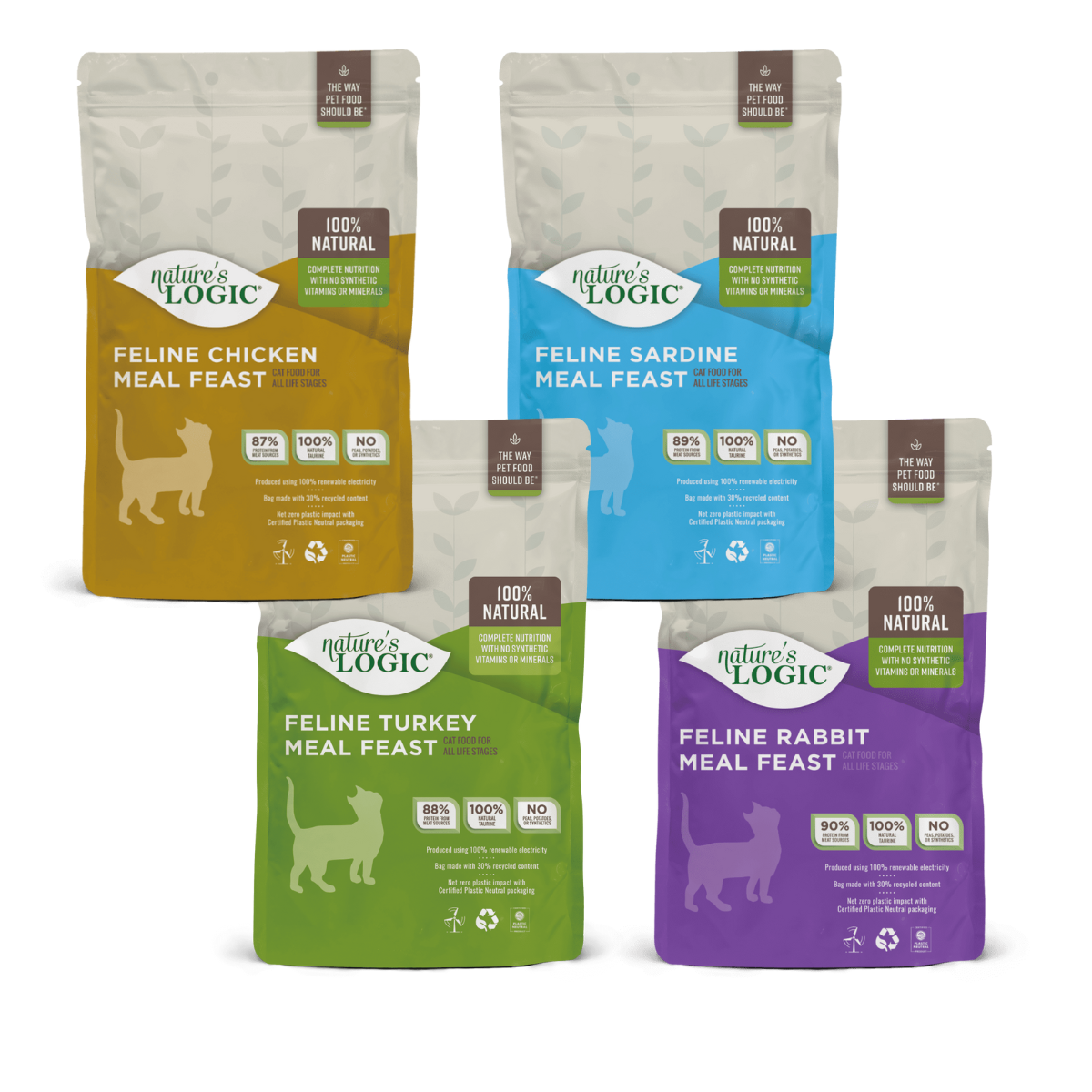 Nature's logic top rabbit cat food