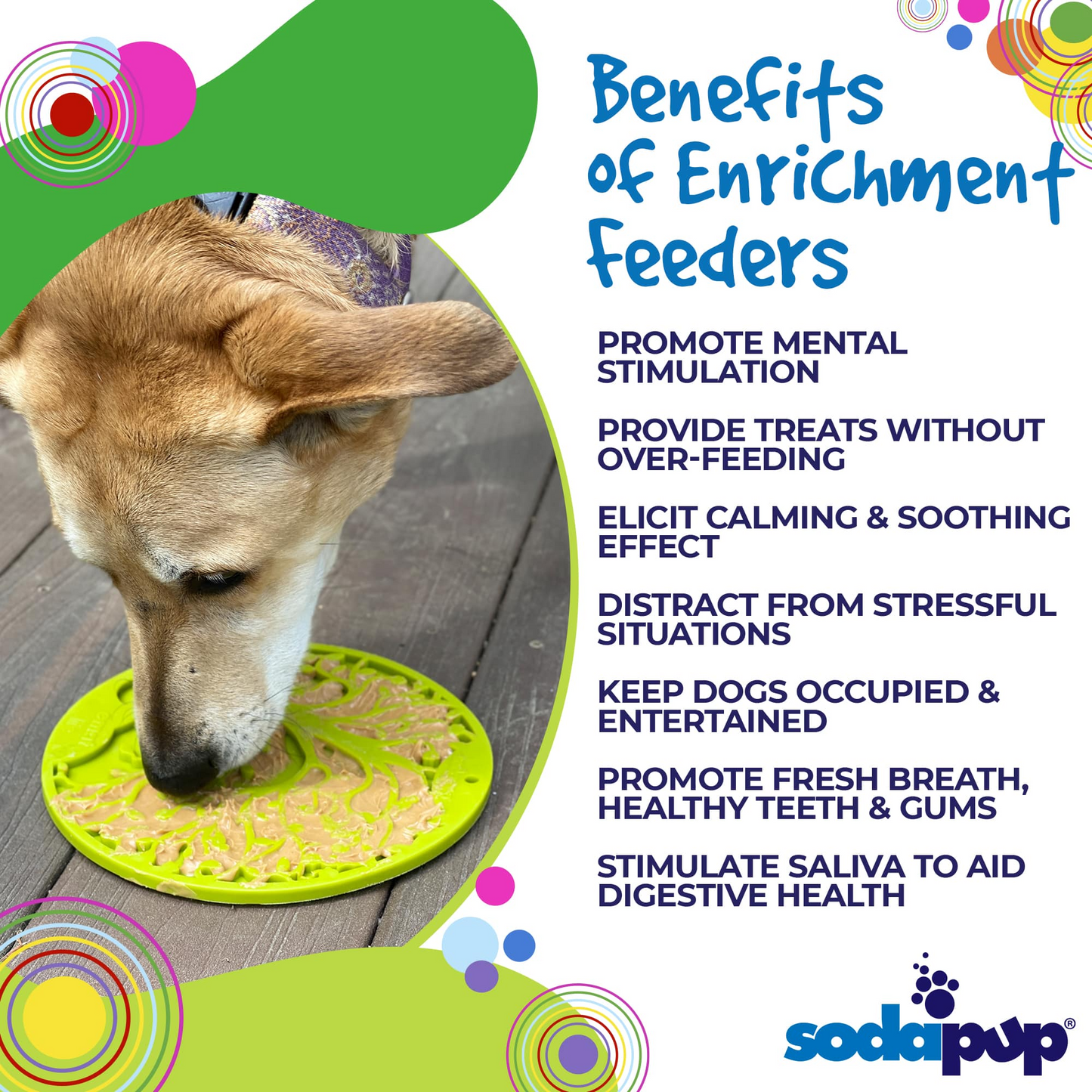 SodaPup - Tree of Life Enrichment Lick Mat