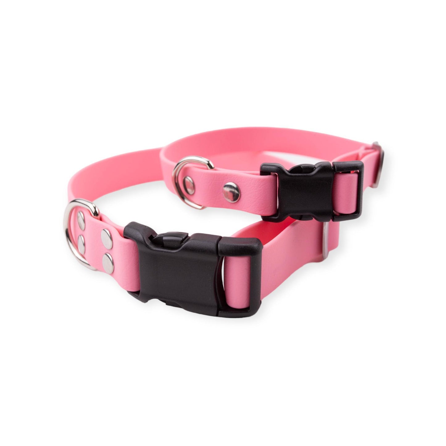 North Range Biothane Collar - Pastel Pink