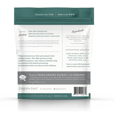 Green Juju - Bison Green Whole Food Bites