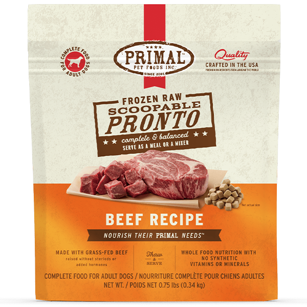 Primal - Frozen Dog Raw Pronto - 12 oz