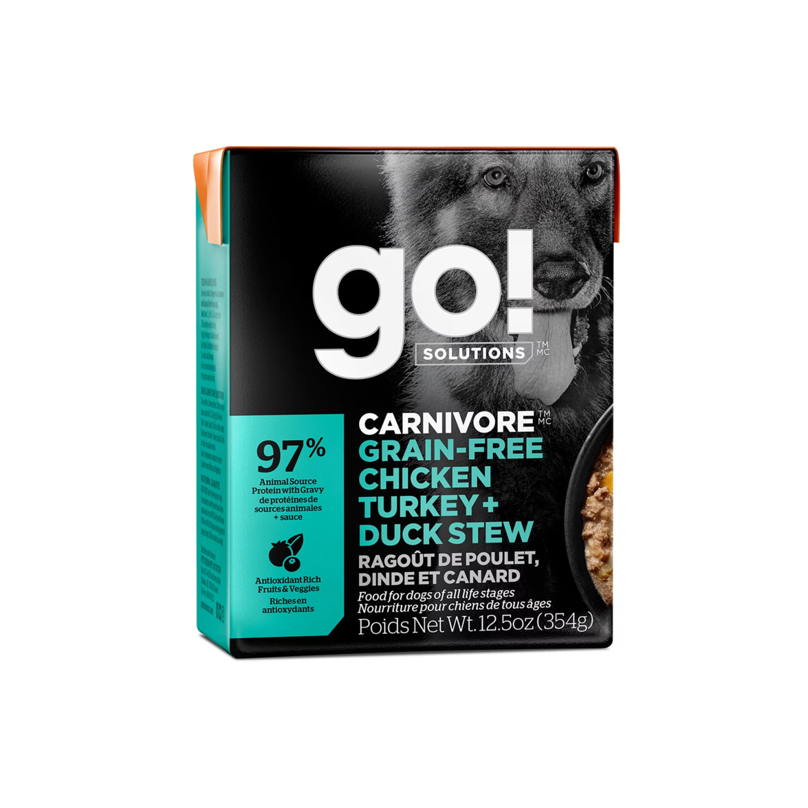 Go! - Carnivore Recipes - Wet Dog Food