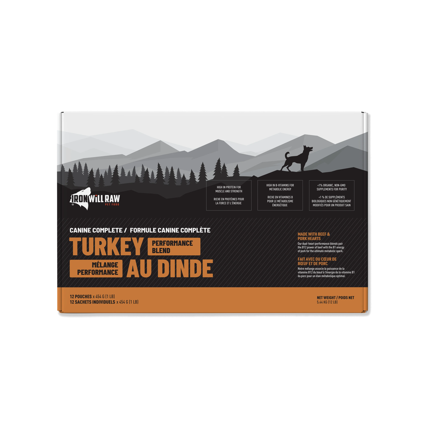 Iron Will Raw - Canine Complete Dinner - Raw Dog Food