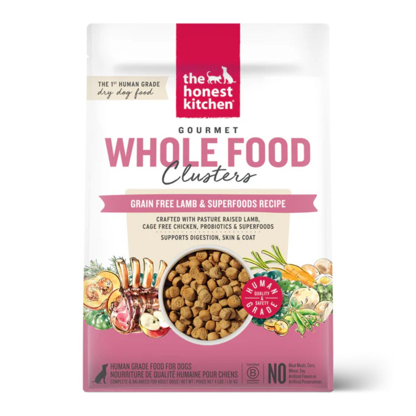 The Honest Kitchen - Grain Free Whole Food Clusters - Dry Dog Food