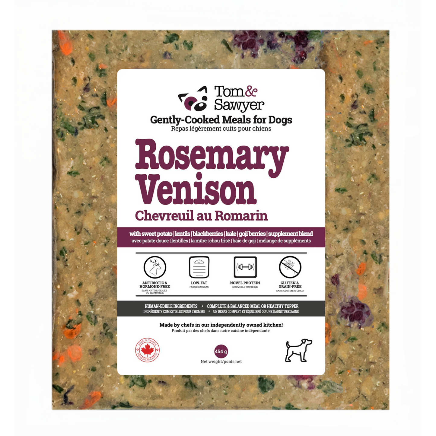 Tom & Sawyer - Frozen Gently Cooked Dog Food